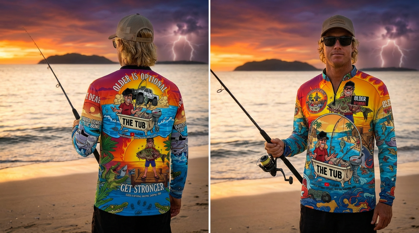 "The Tub" Adventure Shirt - Fishing Shirt